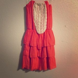 Orange sundress